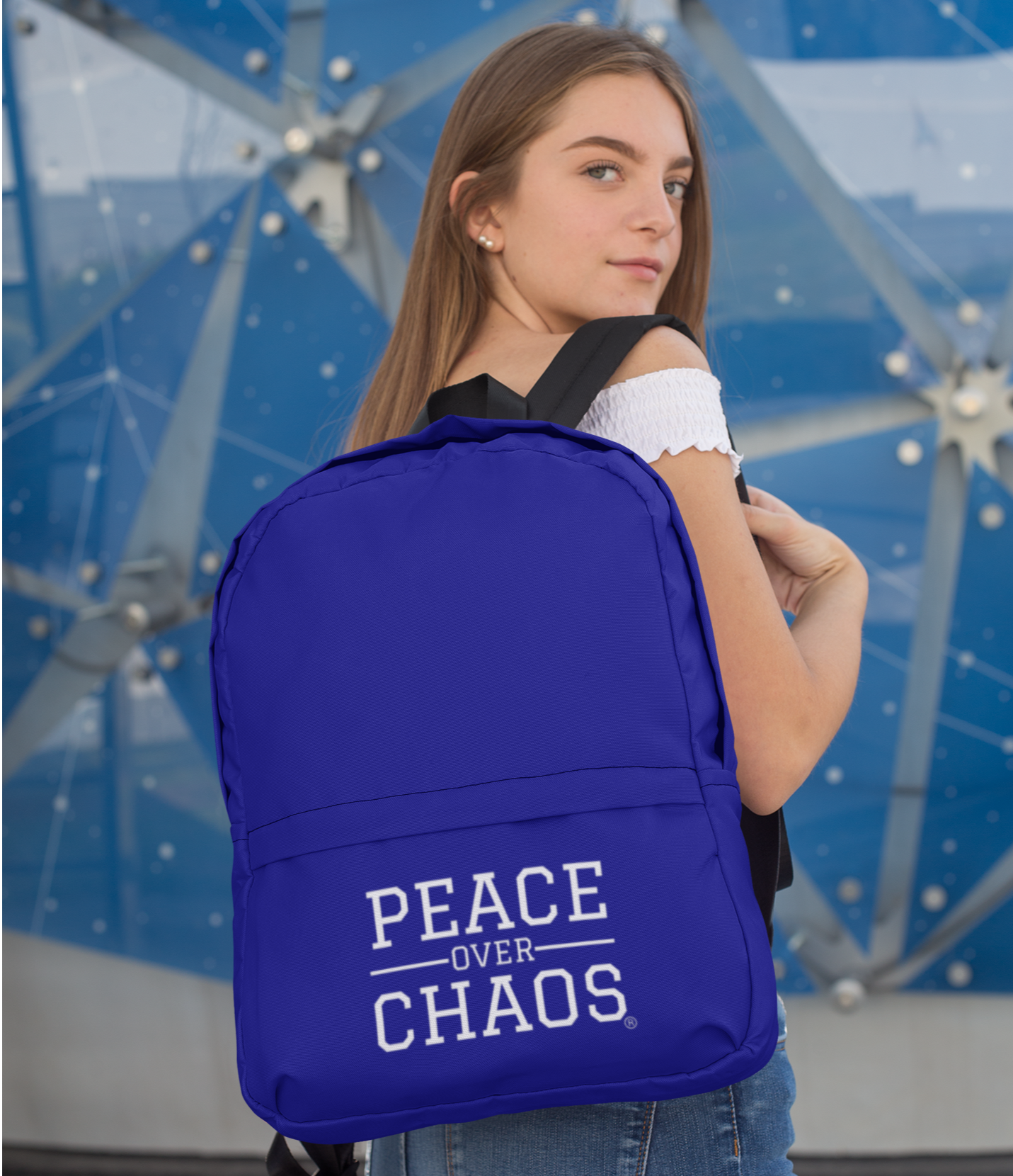 Blue Backpack